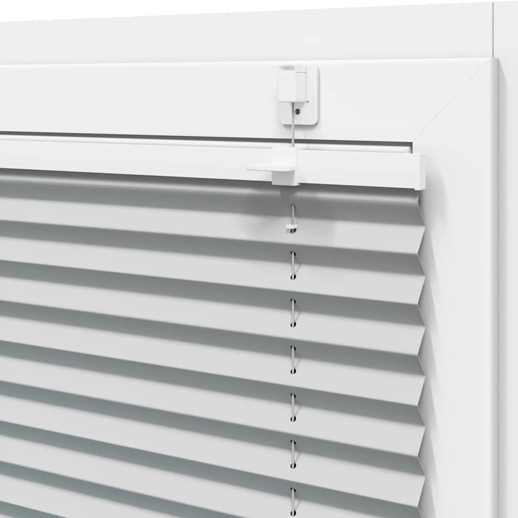 vidaXL Store plissé gris clair 45x150 cm largeur du tissu 44,4 cm