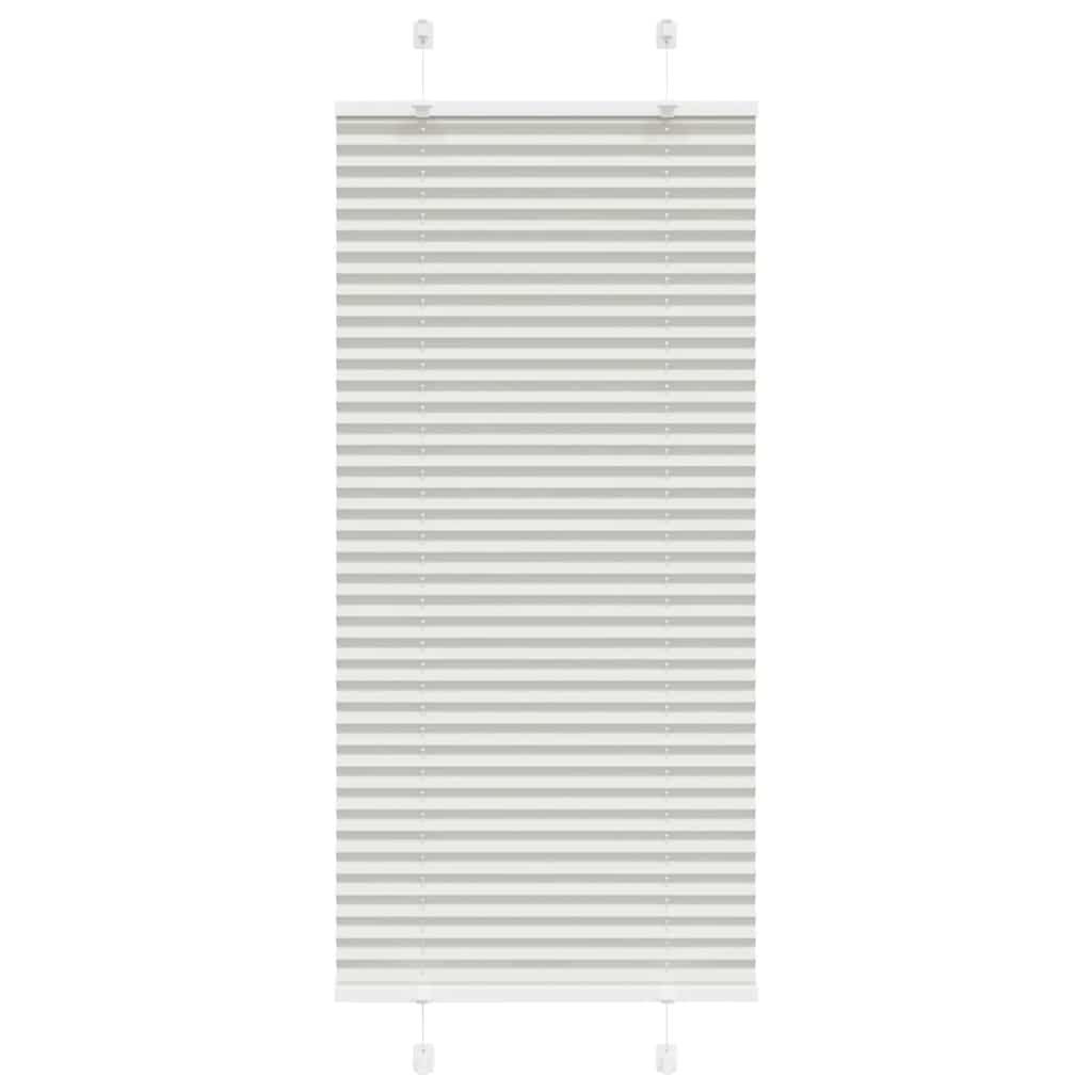vidaXL Store plissé gris clair 60x150 cm largeur du tissu 59,4 cm