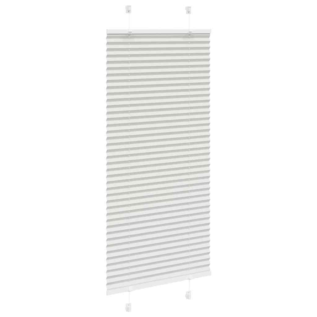 vidaXL Store plissé gris clair 60x150 cm largeur du tissu 59,4 cm