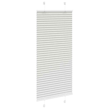 vidaXL Store plissé gris clair 60x150 cm largeur du tissu 59,4 cm