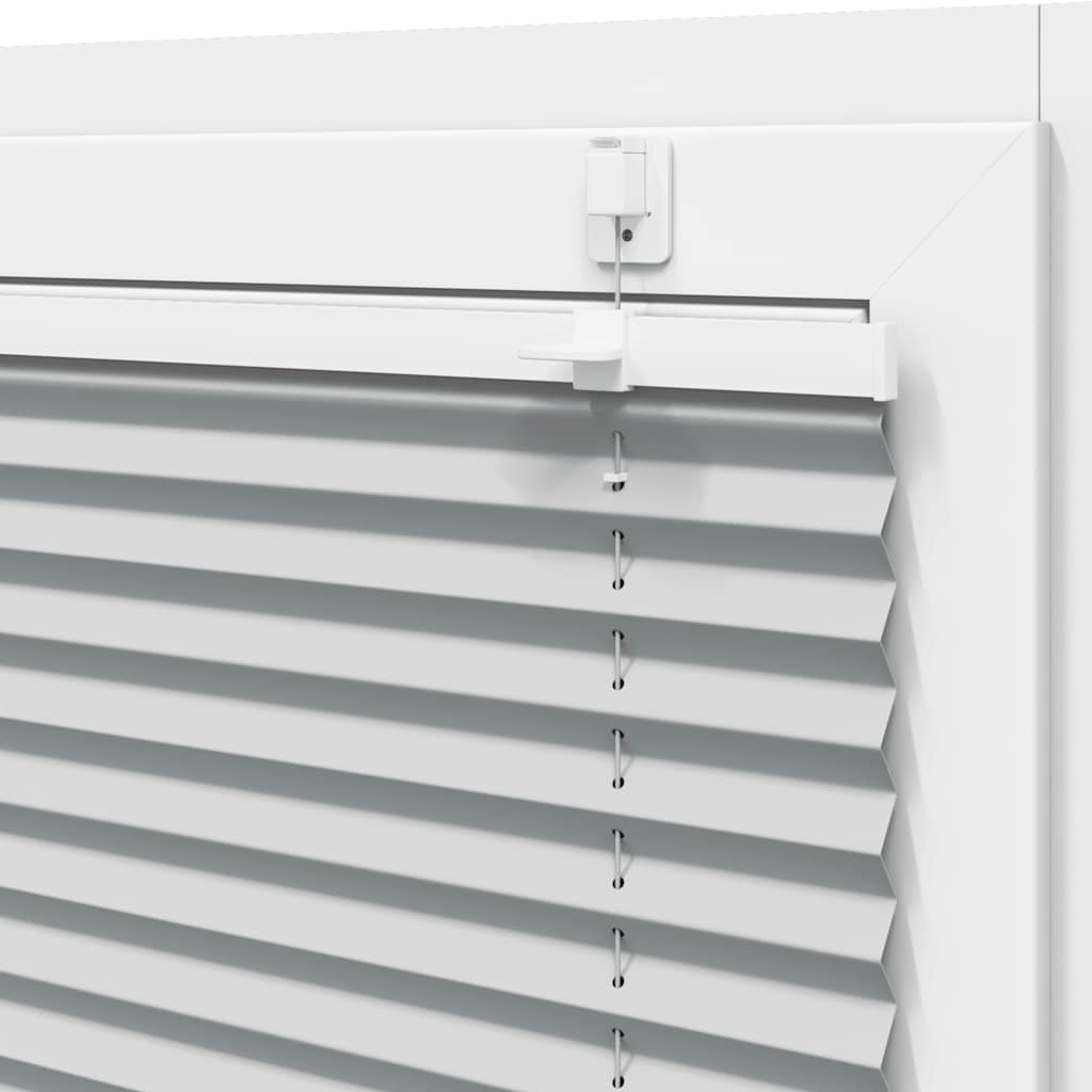 vidaXL Store plissé gris clair 60x150 cm largeur du tissu 59,4 cm