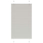 vidaXL Store plissé gris clair 80x150 cm largeur du tissu 79,4 cm