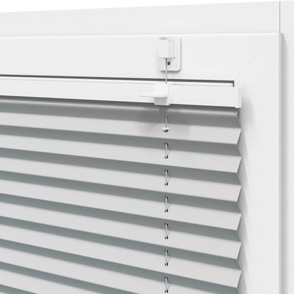 vidaXL Store plissé gris clair 80x150 cm largeur du tissu 79,4 cm