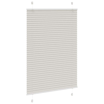 vidaXL Store plissé gris clair 90x150 cm largeur du tissu 89,4 cm