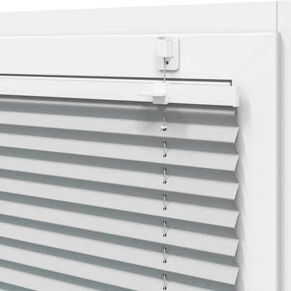 vidaXL Store plissé gris clair 90x150 cm largeur du tissu 89,4 cm