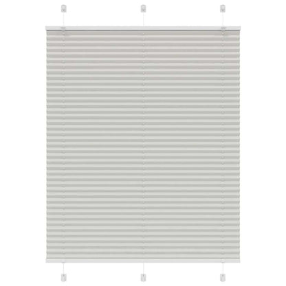 vidaXL Store plissé gris clair 105x150cm largeur du tissu 104,4cm
