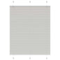 vidaXL Store plissé gris clair 105x150cm largeur du tissu 104,4cm
