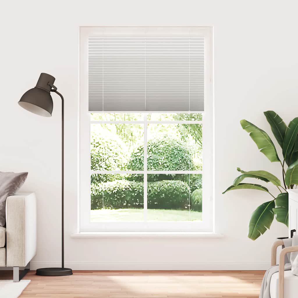 vidaXL Store plissé gris clair 120x200cm largeur du tissu 119,4cm