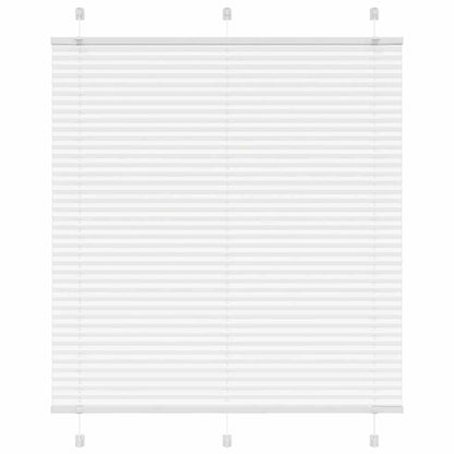 vidaXL Store plissé blanc 120x150cm largeur du tissu 119,4cm polyester