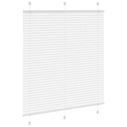 vidaXL Store plissé blanc 120x150cm largeur du tissu 119,4cm polyester