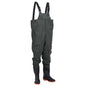 vidaXL Cuissardes avec bottes vert foncé taille 45