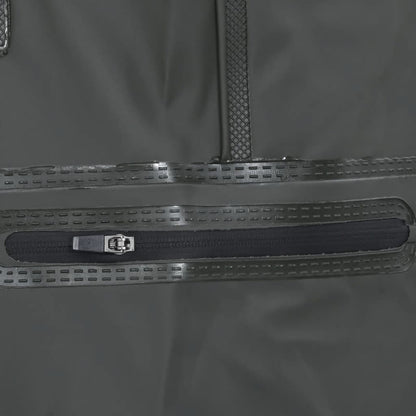 vidaXL Cuissardes avec bottes et ceinture vert foncé taille 41