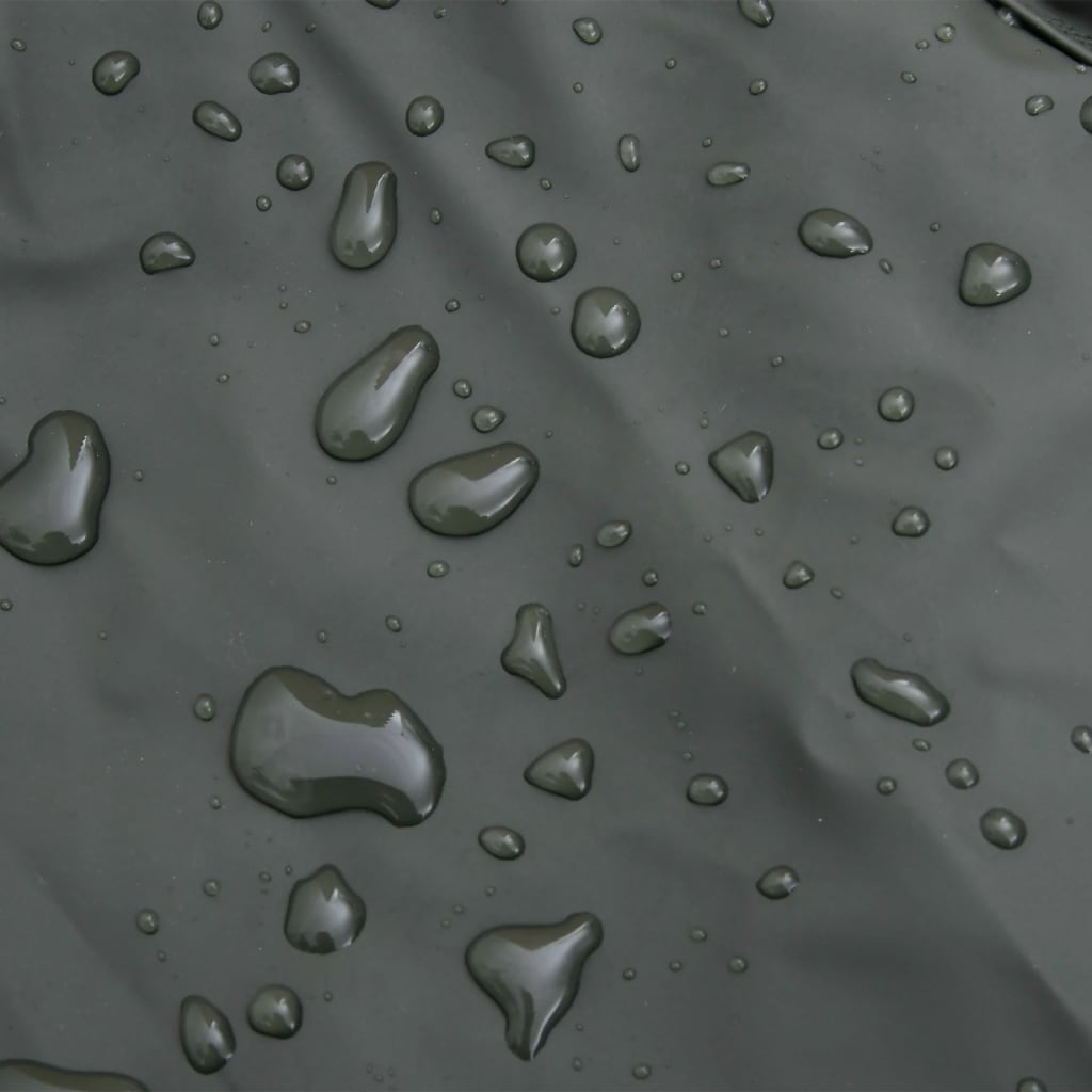 vidaXL Cuissardes avec bottes vert foncé taille 43
