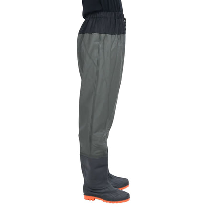 vidaXL Cuissardes avec bottes vert foncé taille 45
