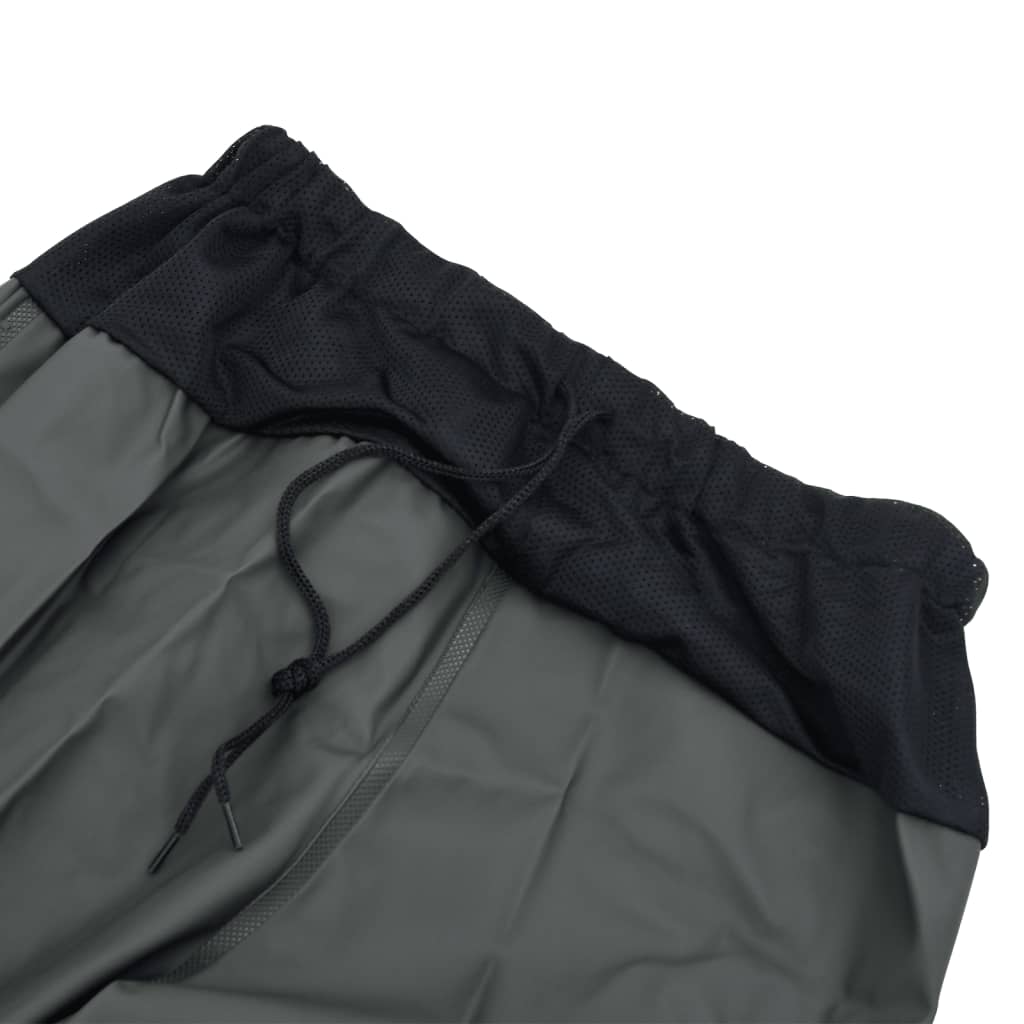 vidaXL Cuissardes avec bottes vert foncé taille 45