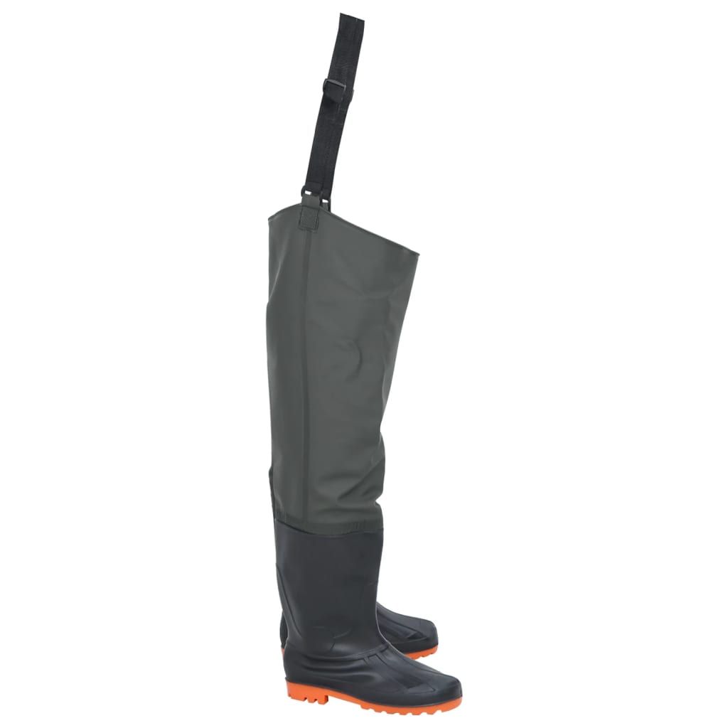 vidaXL Cuissardes vert foncé taille 39