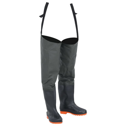 vidaXL Cuissardes vert foncé taille 42