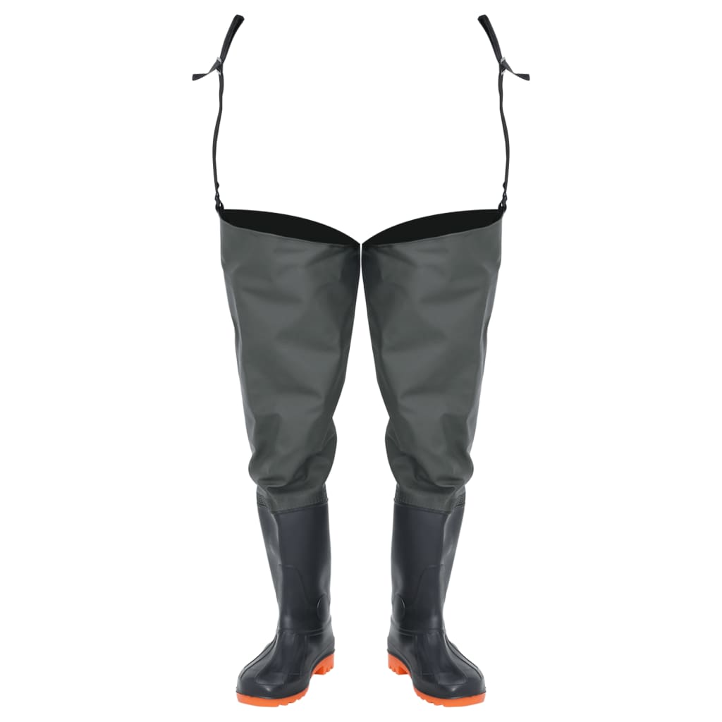 vidaXL Cuissardes vert foncé taille 42