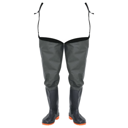 vidaXL Cuissardes vert foncé taille 42