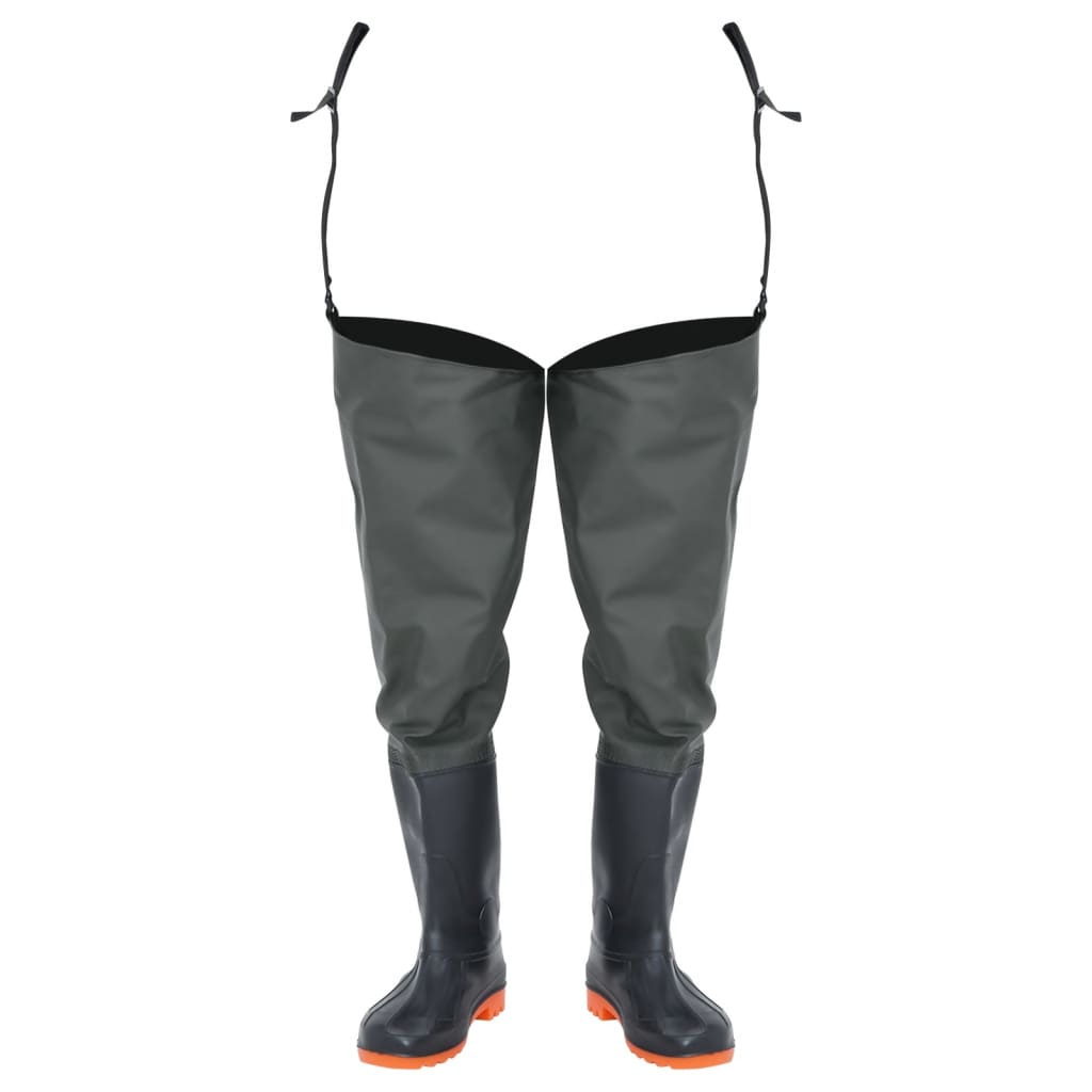 vidaXL Cuissardes vert foncé taille 43