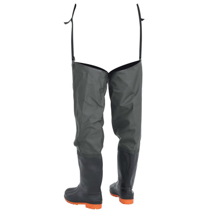 vidaXL Cuissardes vert foncé taille 43
