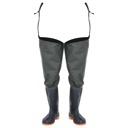 vidaXL Cuissardes vert foncé taille 44