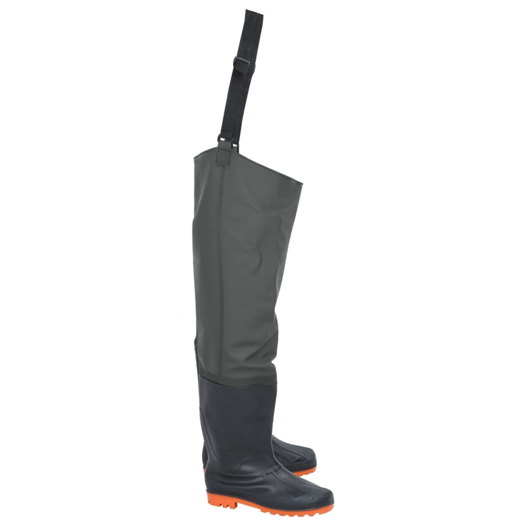 vidaXL Cuissardes vert foncé taille 44