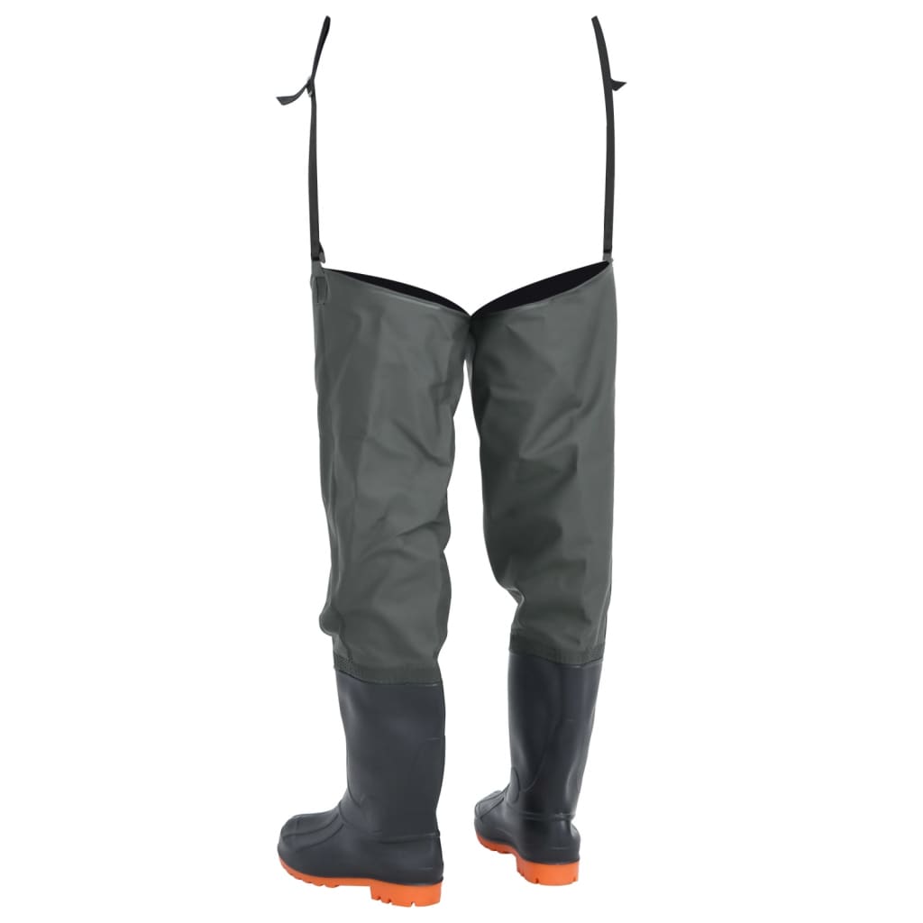 vidaXL Cuissardes vert foncé taille 44