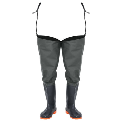 vidaXL Cuissardes vert foncé taille 45
