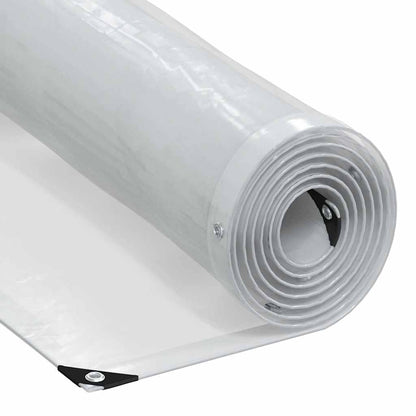 vidaXL Bâche transparente avec œillets 4x8 m polyéthylène
