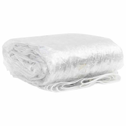 vidaXL Bâche transparente avec œillets 1x6 m PVC