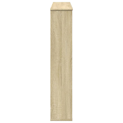 VidaXL Cadre de cheminée chêne sonoma 100x20x100 cm bois d'ingénierie