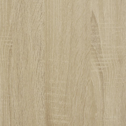 VidaXL Cadre de cheminée chêne sonoma 81x18x82 cm bois d'ingénierie