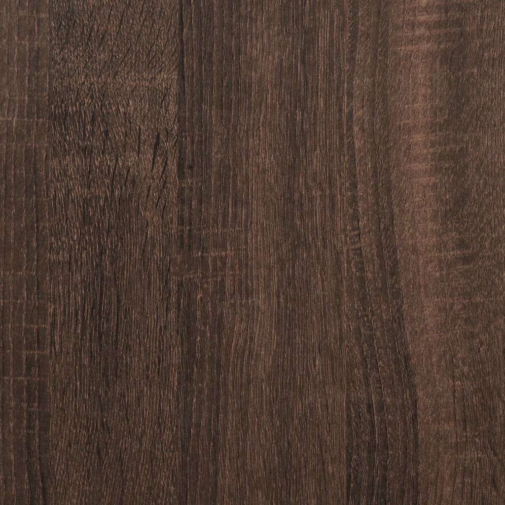 vidaXL Support de moniteur réglable chêne marron bois d'ingénierie