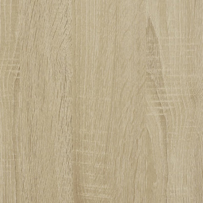 vidaXL Support de moniteur chêne sonoma 100x27x10 cm bois d'ingénierie
