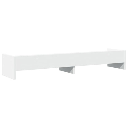vidaXL Support de moniteur blanc 100x24x16 cm bois d'ingénierie