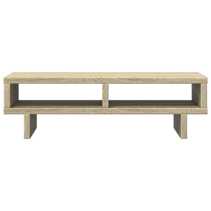 vidaXL Support de moniteur chêne sonoma 50x27x15 cm bois d'ingénierie