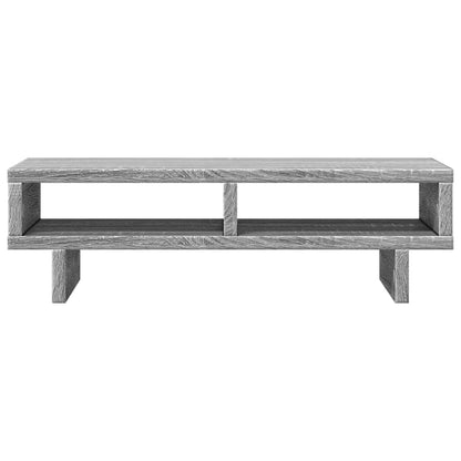 vidaXL Support de moniteur sonoma gris 50x27x15 cm bois d'ingénierie
