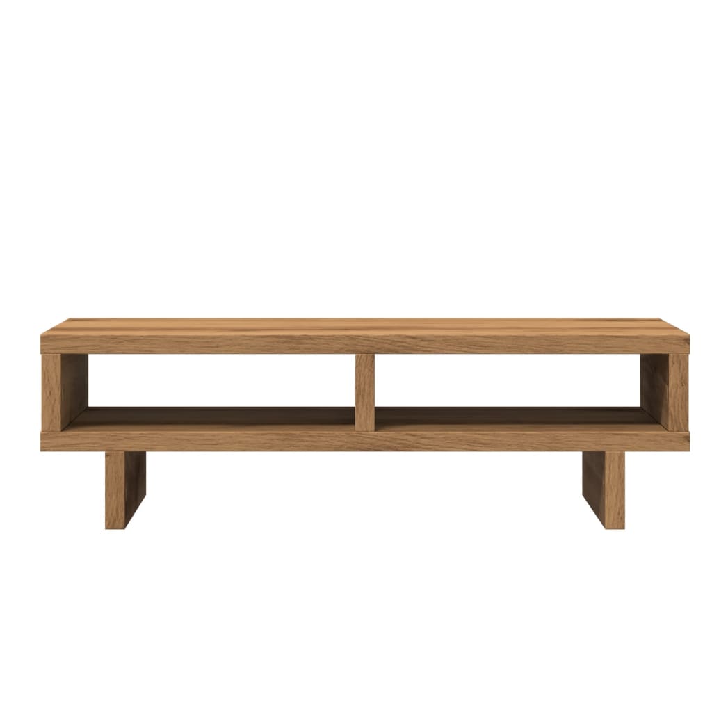 vidaXL Support de moniteur chêne artisanal 50x27x15 cm bois ingénierie