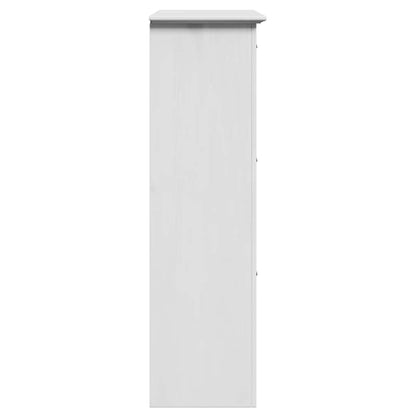VidaXL Étagère à chaussures BODO blanc 80x35x118 cm