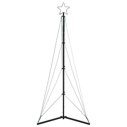 vidaXL Guirlande de sapin de Noël 363 LED bleu 182 cm