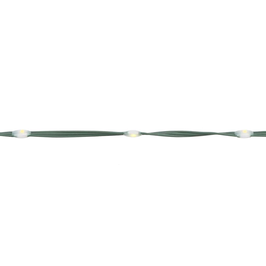 vidaXL Guirlande de sapin de Noël 363 LED bleu 182 cm