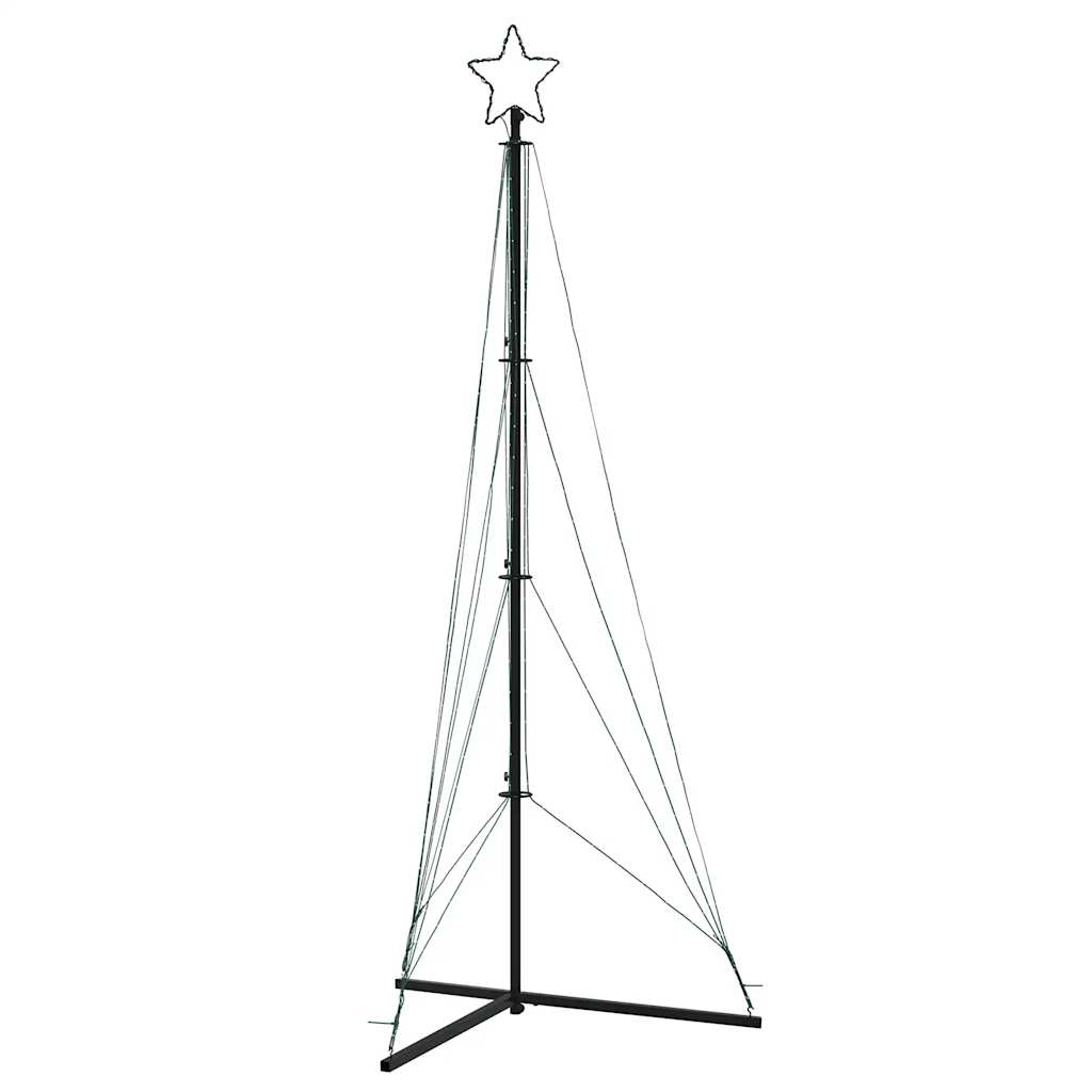 vidaXL Guirlande de sapin de Noël 483 LED blanc froid 240 cm