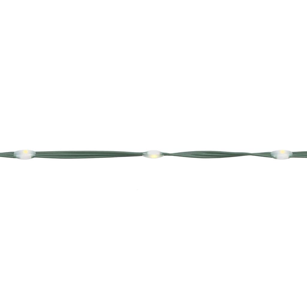 vidaXL Guirlande de sapin de Noël 483 LED blanc froid 240 cm