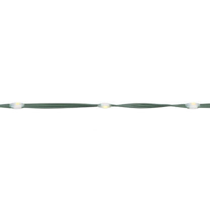 vidaXL Guirlande de sapin de Noël 483 LED blanc froid 240 cm