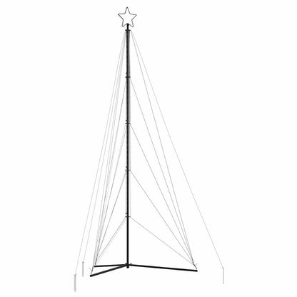 vidaXL Guirlande de sapin de Noël 615 LED colorées 404,5 cm