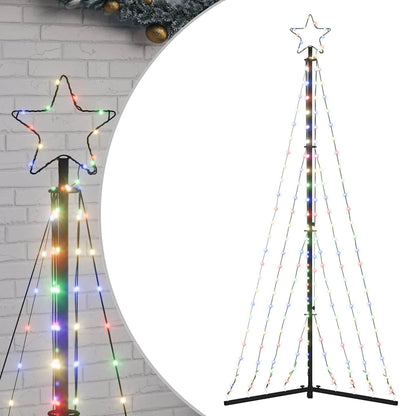 vidaXL Guirlande de sapin de Noël 339 LED colorées 187 cm