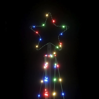 vidaXL Guirlande de sapin de Noël 339 LED colorées 187 cm