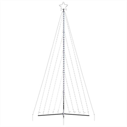 vidaXL Guirlande de sapin de Noël 570 LED blanc froid 399 cm
