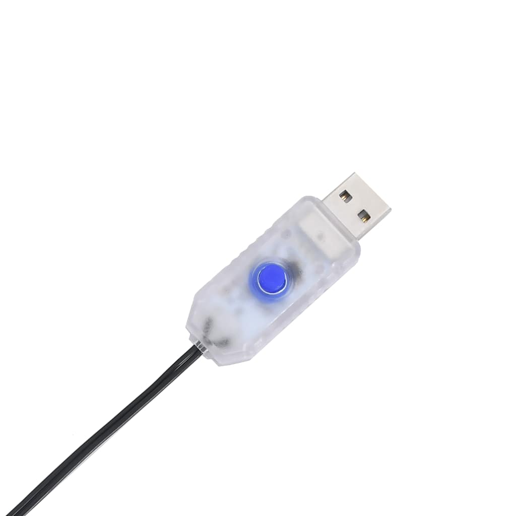 vidaXL Lumières de Noël silhouette d'étoile filante 115 LED
